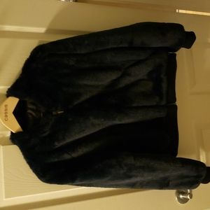 Banana Republic Factory Black Bomber Jacket